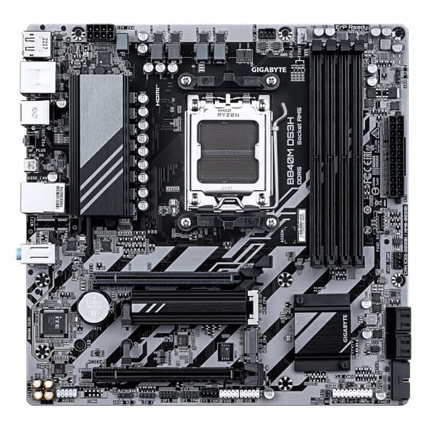 Moderkort Gigabyte B840M DS3H AMD AM5 AMD