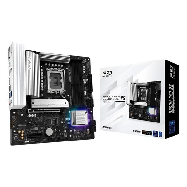 Moderkort ASRock B860M Pro RS Intel B860 LGA 1851