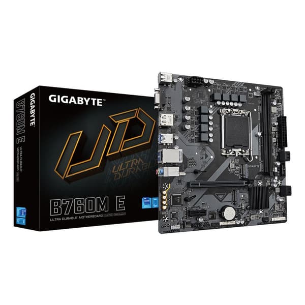 Emolevy Gigabyte B760M E LGA 1700