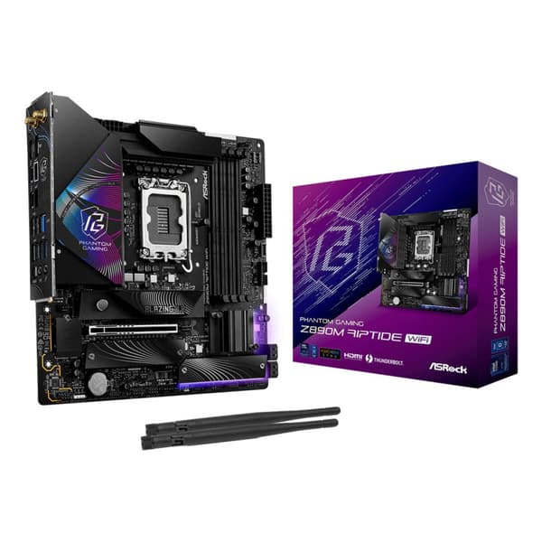Emolevy ASRock Z890M Riptide WiFi Intel Z890 LGA 1851