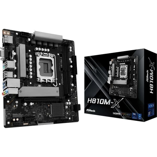 Emolevy ASRock H810M-X