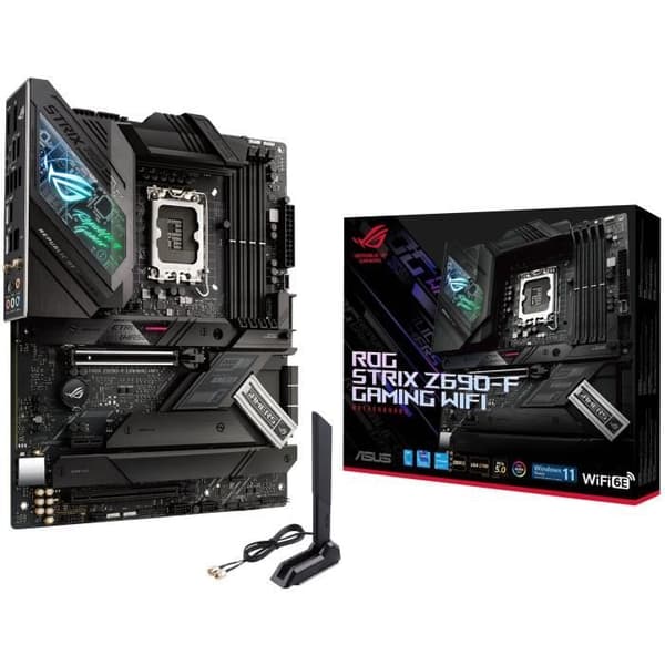Moderkort - ASUS - ROG STRIX Z690-F GAMING WIFI - (90MB18M0-M0EAY0)