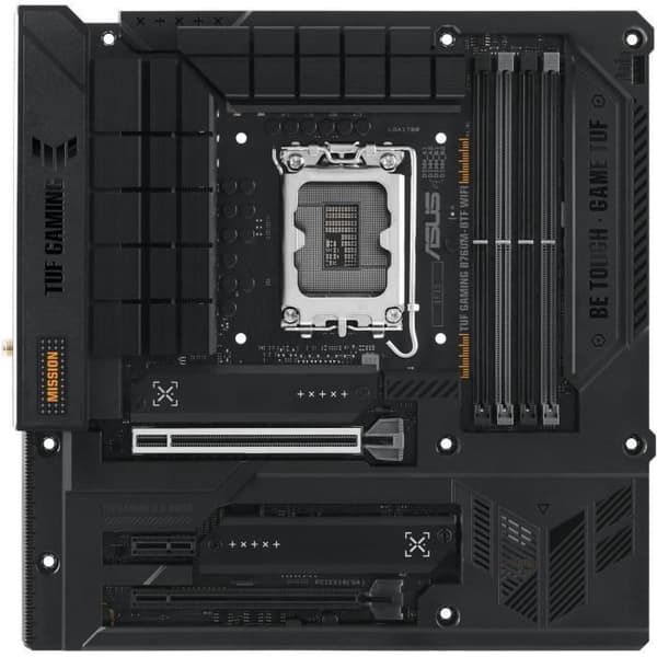 Moderkort - ASUS - TUF GAMING B760M-BTF WIFI - LGA 1700 - DDR5 - Micro ATX