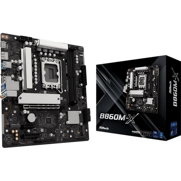 Emolevy ASRock B860M-X Intel B860 LGA 1851