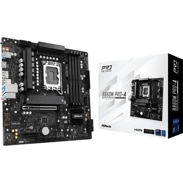 Emolevy ASRock B860M Pro-A Intel B860 LGA 1851