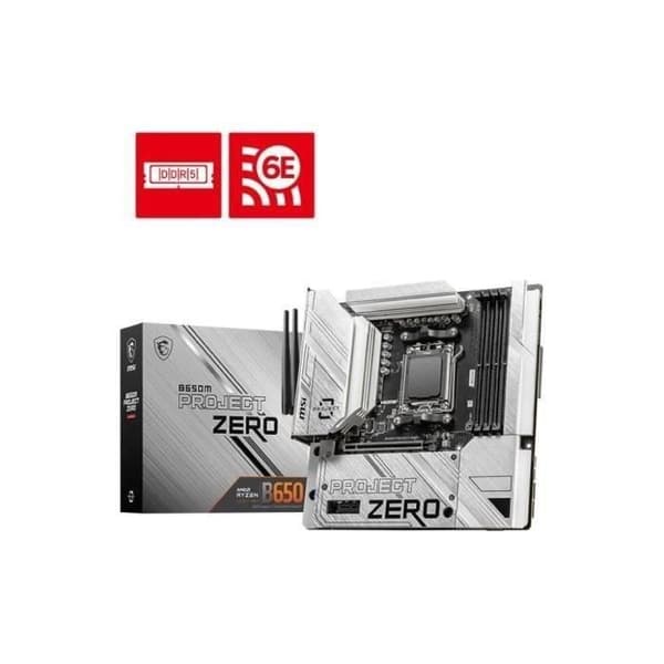 Moderkort - MSI - B650M PROJECT ZERO
