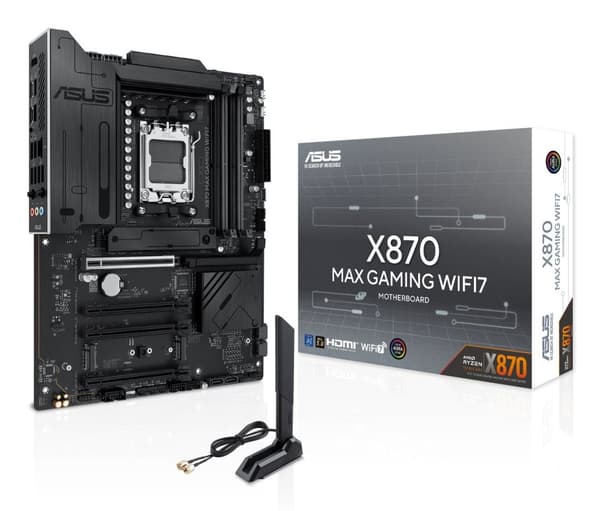 ASUS X870 MAX GAMING WIFI7 AMD X870 Socket AM5 ATX -emolevy