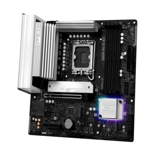 Moderkort ASRock B860M Pro RS WiFi Intel B860 LGA 1851