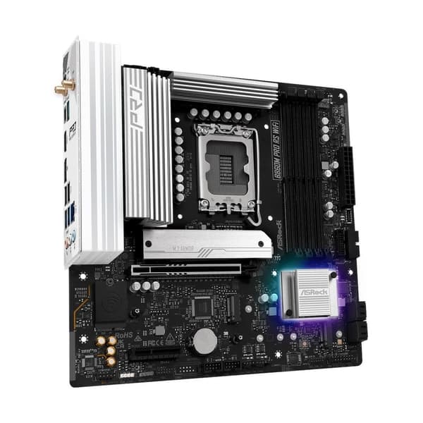 Moderkort ASRock B860M Pro RS WiFi Intel B860 LGA 1851