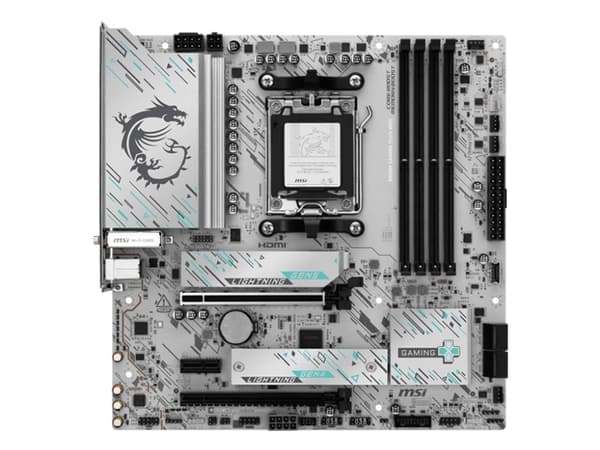 MSI B850M GAMING PLUS WIFI, AMD, AM5-sockel, AMD Ryzen 7000 Series, AMD Ryzen 8000 Series, AMD Ryzen 9000 Series, AM5-sockel, DDR5-SDRAM, 256 GB
