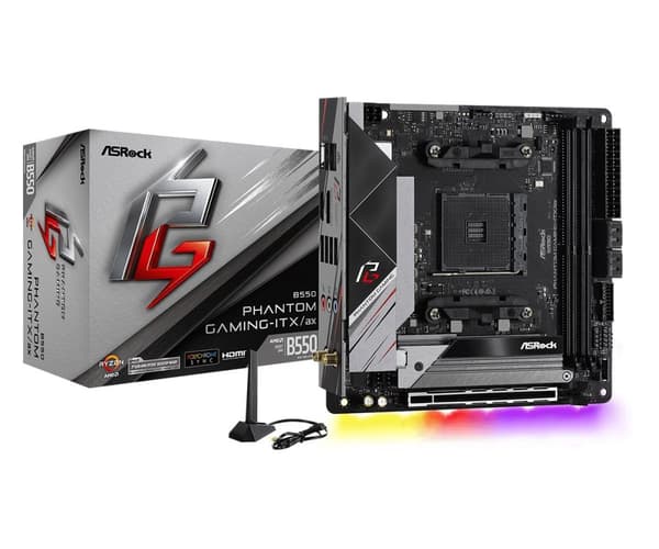Asrock B550 Phantom Gaming-ITX/en Socket AM4 mini ITX AMD B550