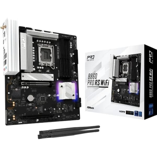 Moderkort ASRock B860 Pro RS WiFi LGA 1851