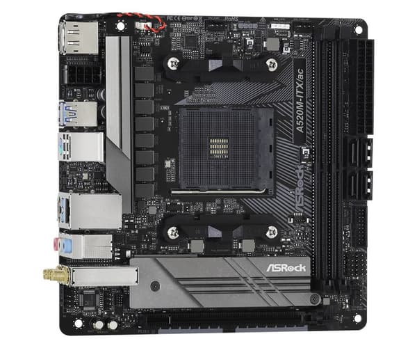 Asrock A520M-ITX/ac Sokkel AM4 micro ATC