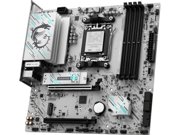MSI B840M GAMING PLUS WIFI6E, AMD, Sokkel AM5, AMD Ryzen 7000-serien, AMD Ryzen 8000-serien, AMD Ryzen 9000-serien, Sokkel AM5, DDR5-SDRAM, 256 GB