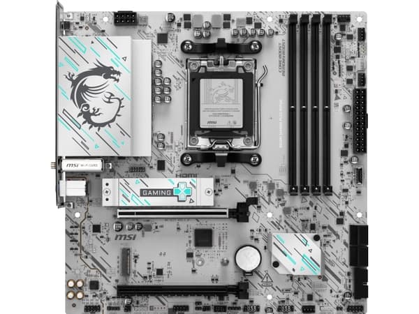 MSI B840M GAMING PLUS WIFI6E, AMD, Sokkel AM5, AMD Ryzen 7000-serien, AMD Ryzen 8000-serien, AMD Ryzen 9000-serien, Sokkel AM5, DDR5-SDRAM, 256 GB