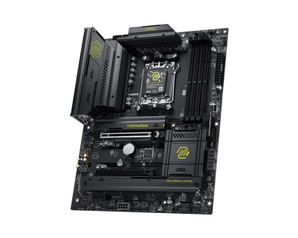 MSI - Moderkort - ATX - Socket AM5 - AMD B850 Chipuppsättning - USB 3.2 Gen 1 - inbyggda grafiken (CPU krävs) - HD-ljud (8 kanaler)