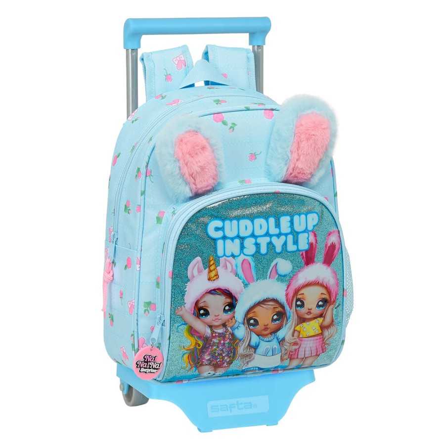 Skolväska med hjul Na!Na!Na! Surprise (28 x 10 x 67 cm)