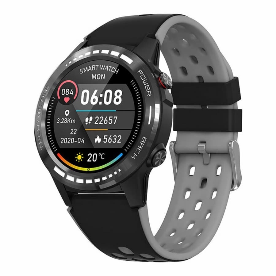 Smartklocka LEOTEC MULTISPORT GPS ADVANTAGE PLUS Svart 1,3"