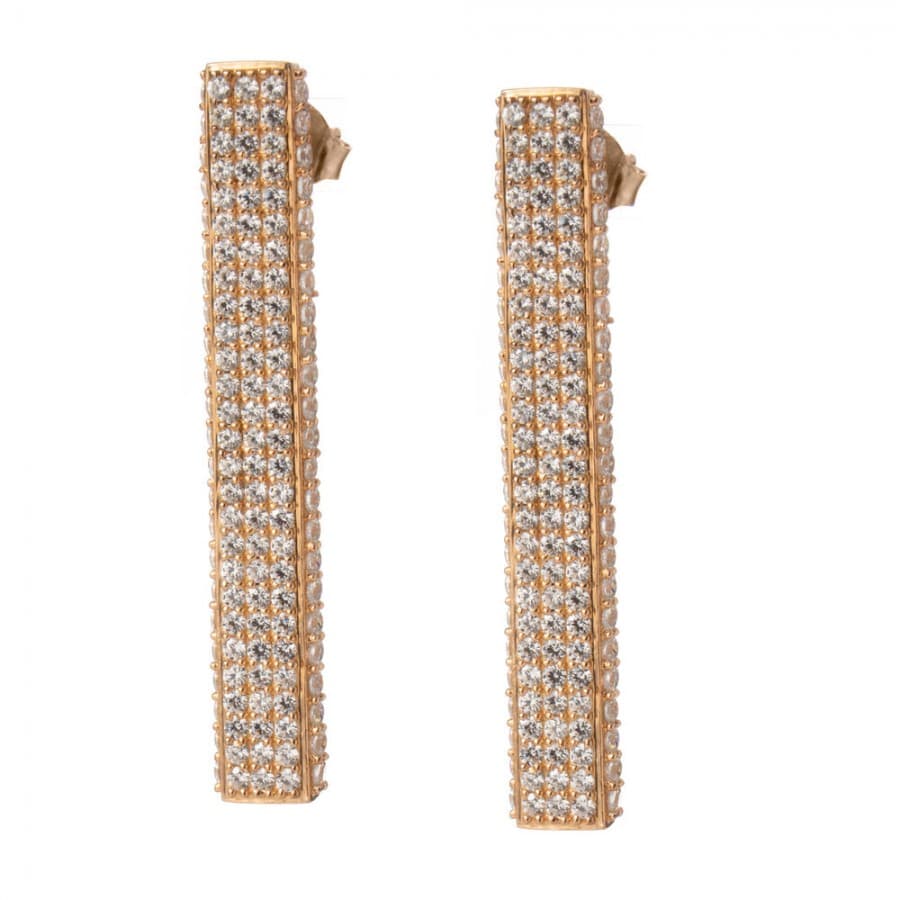Dam örhängen Sif Jakobs E10766-CZ-RG (4,5 cm)