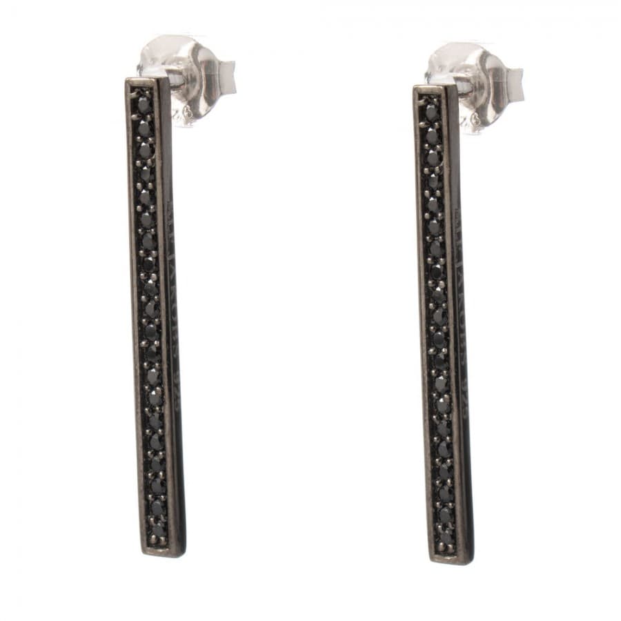 Dam örhängen Sif Jakobs P003-BK-BK (3 cm)