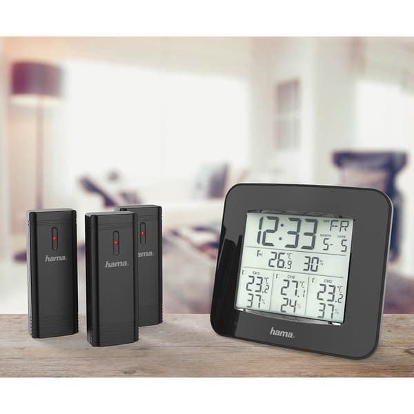 Vejrstation EWS-Trio 3x Sensor Sort