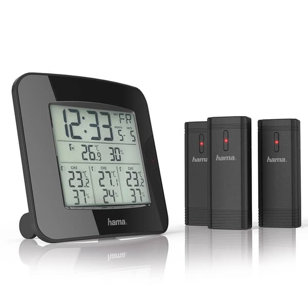 Vejrstation EWS-Trio 3x Sensor Sort