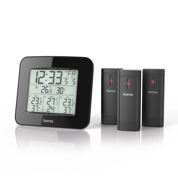 Vejrstation EWS-Trio 3x Sensor Sort