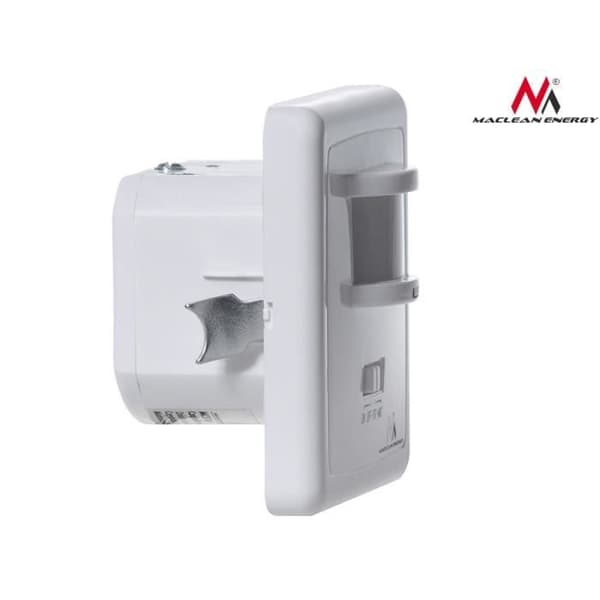 PIR rörelsesensor - MCE18 - Infraröd - Detekteringsvinkel 160° - 4 driftlägen - IP20