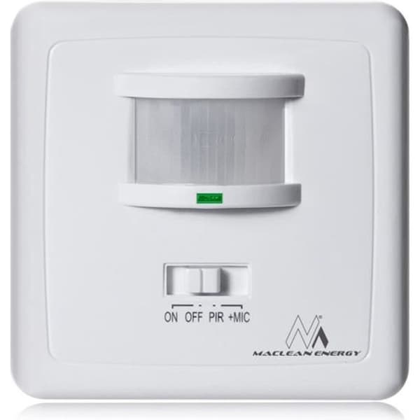 PIR rörelsesensor - MCE18 - Infraröd - Detekteringsvinkel 160° - 4 driftlägen - IP20