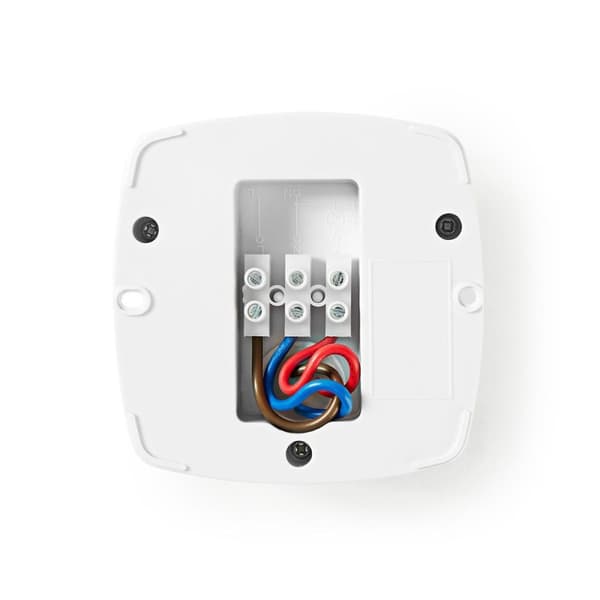 Nedis Bevegelsessensor | Innendørs og Utendørs | 3-Wire | Type F (CEE 7/7) | 360 ° | 5 - 300 W | 300 W | 1200 W | 3 - 2000 Lux | Sensorteknologi: PIR