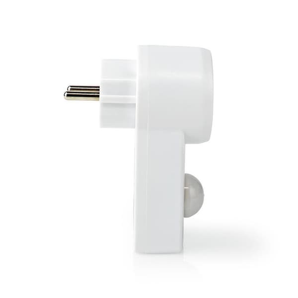 Nedis Liiketunnistin | Sisäkäyttöinen | Type F (CEE 7/7) | Tyyppi F (CEE 7/7) | 120 ° | 5 - 300 W | 300 W | 1200 W | 3 - 2000 Lux | Anturitekniikka: P