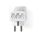 Pikkukuva 7 / 11: Nedis Liiketunnistin | Sisäkäyttöinen | Type F (CEE 7/7) | Tyyppi F (CEE 7/7) | 120 ° | 5 - 300 W | 300 W | 1200 W | 3 - 2000 Lux | Anturitekniikka: P