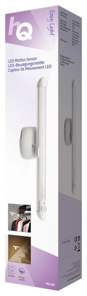 HQ LR3 LED-rörrörelsesensor 3 ljuslägen