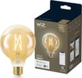 Miniatyrbild 1 av 11: WiZ Globe Filament Slimme LED Verlichting - Warm tot Koelwit Light - E27 - 50W - 95 mm - Guld - WiFi