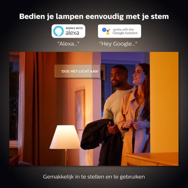 Philips Hue White & Color Ambiance Liane vägglampa vit 900lm (34344300)