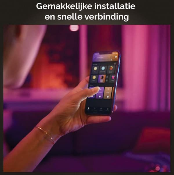 Philips Hue White & Color Ambiance Liane vägglampa vit 900lm (34344300)