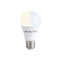 Miniatyrbillede 1 af 4: Shelly DUO, WLAN-lampe med E27-sokkel, varm hvid/kølig hvid - E27, 9 W, 800 lm, EEK F, dæmpbar, hvid [Energiklasse F] (Shelly DUO E27)