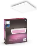 Miniatyrbillede 1 af 10: Philips Hue White and Color ambiance Hue Surimu Square panellys - Smart loftbelysning - Hvid - Bluetooth - LED - Ikke-udskiftelige pære(r) - Hvid (929