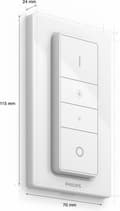 Miniatyrbillede 8 af 11: Philips Hue White Ambiance E27 Startersæt med 3 inkl. Lysdæmper 3x800lm 75W [Energiklasse F] (8719514291249)