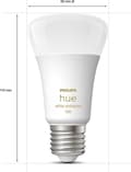 Miniatyrbillede 10 af 11: Philips Hue White Ambiance E27 Startersæt med 3 inkl. Lysdæmper 3x800lm 75W [Energiklasse F] (8719514291249)