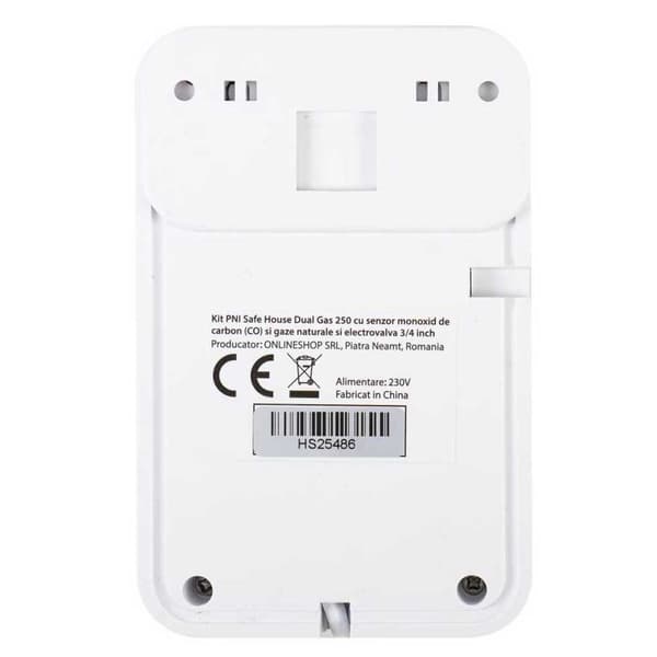 Pni Safe House 250 Gas Detektor Kit+3/4´´ Solenoid Svart