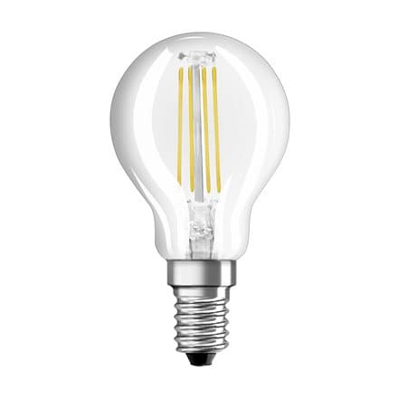 Osram Parathom Classic P Filament 40 non-dim 4W/827 E14 bulb | Osram | Parathom Classic P Filament | E14 | 4 W | Warm White