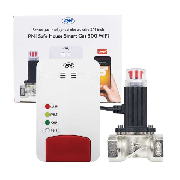 Pni Gassensor Safe House Smart Gas 300 Wi-fi Vit