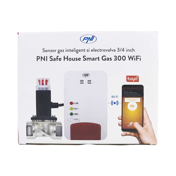 Pni Gassensor Safe House Smart Gas 300 Wi-fi Vit