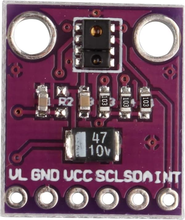 APDS-9930 läheisyys- ja ympäristön valoanturimoduuli I2C-liitännällä ja IR-LED-yhteensopivalla Arduino-moduulilla