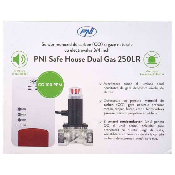 Pni Gassensor Safe House 250lr Vit