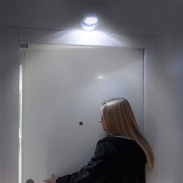 SHOP-STORY - Trådlös LED-lampa med 360° svängbar rörelsesensor inomhus utomhus