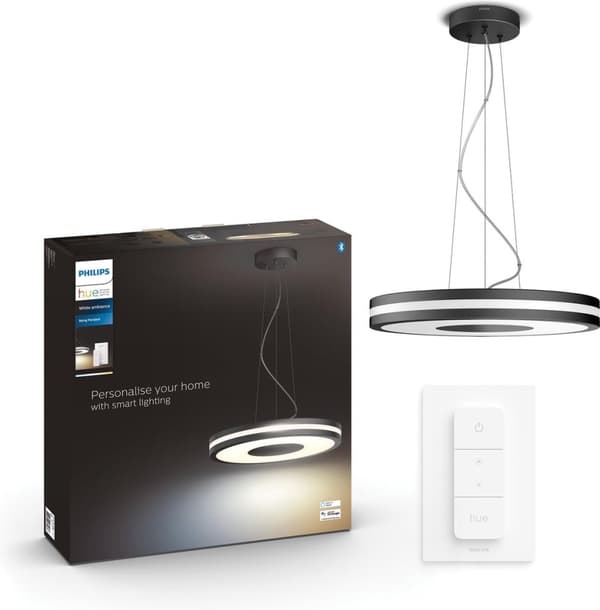 Philips Hue Being hængelampe - varmt til køligt hvidt lys - sort - 1 lysdæmper