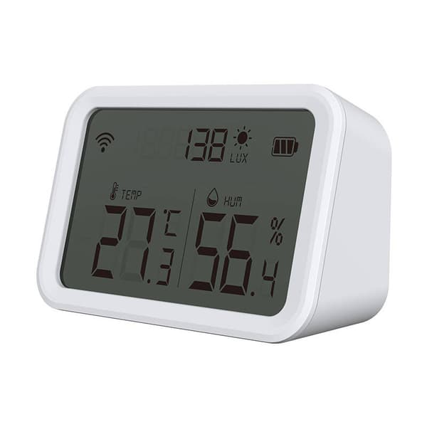 NEO NAS-TH02W Temperatur- och luftfuktighetssensor med Zigbee TUYA-skärm