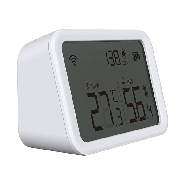 NEO NAS-TH02W Temperatur- och luftfuktighetssensor med Zigbee TUYA-skärm
